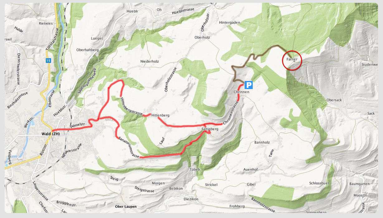 Lageplan Alp Farner AG
